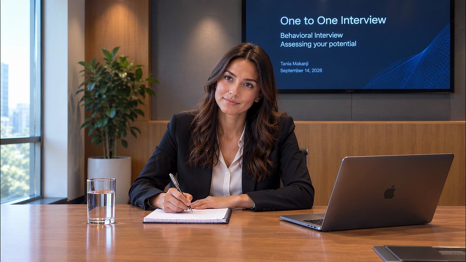 A committee member on a video call